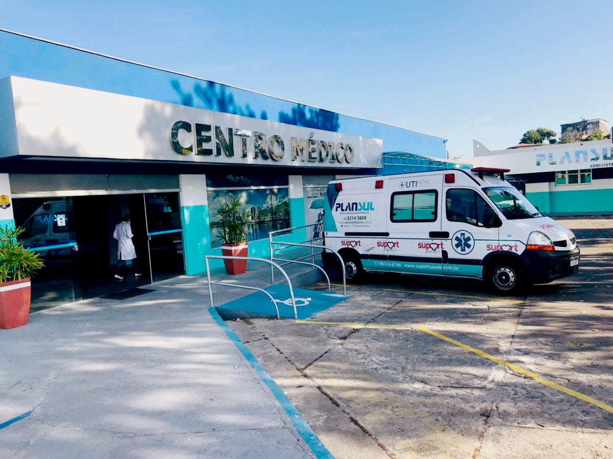 Fachada da unidade Plansul em Itabuna
